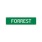 Forrest Street Sign Children Name Room Plate