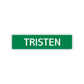 Tristen Street Sign Children Name Room Plate
