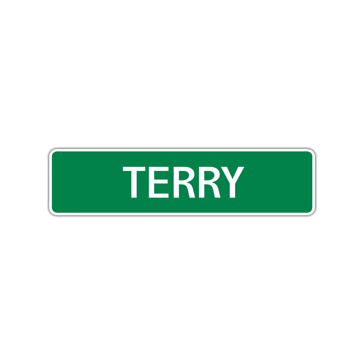 Terry Street Sign Children Name Room Plate – Sign Fever