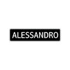 Alessandro Street Sign Children Name Room Plate