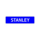 Stanley Street Sign Children Name Room Plate