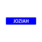 Joziah Street Sign Children Name Room Plate