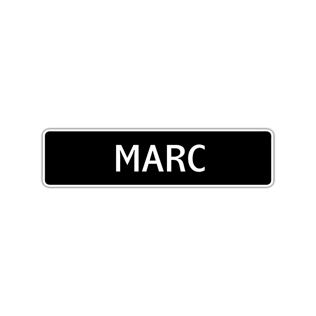 Marc Street Sign Children Name Room Plate – Sign Fever