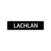 Lachlan Street Sign Children Name Room Plate