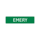 Emery Street Sign Children Name Room Plate