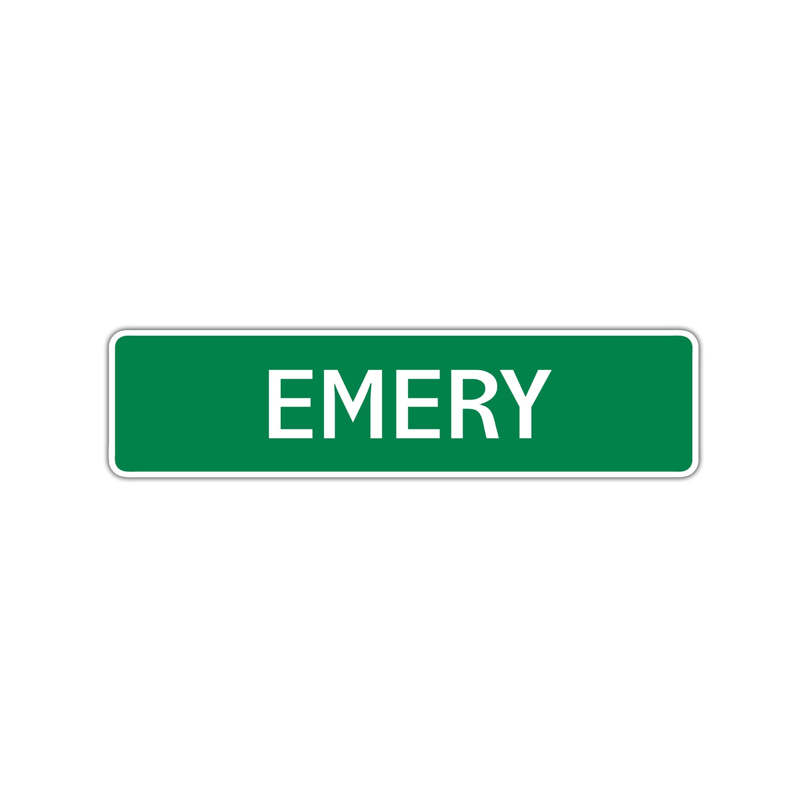 Emery Street Sign Children Name Room Plate