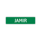 Jamir Street Sign Children Name Room Plate