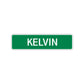 Kelvin Street Sign Children Name Room Plate