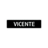 Vicente Street Sign Children Name Room Plate