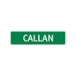 Callan Street Sign Children Name Room Plate