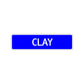 Clay Street Sign Children Name Room Plate