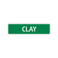 Clay Street Sign Children Name Room Plate