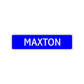 Maxton Street Sign Children Name Room Plate