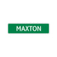 Maxton Street Sign Children Name Room Plate