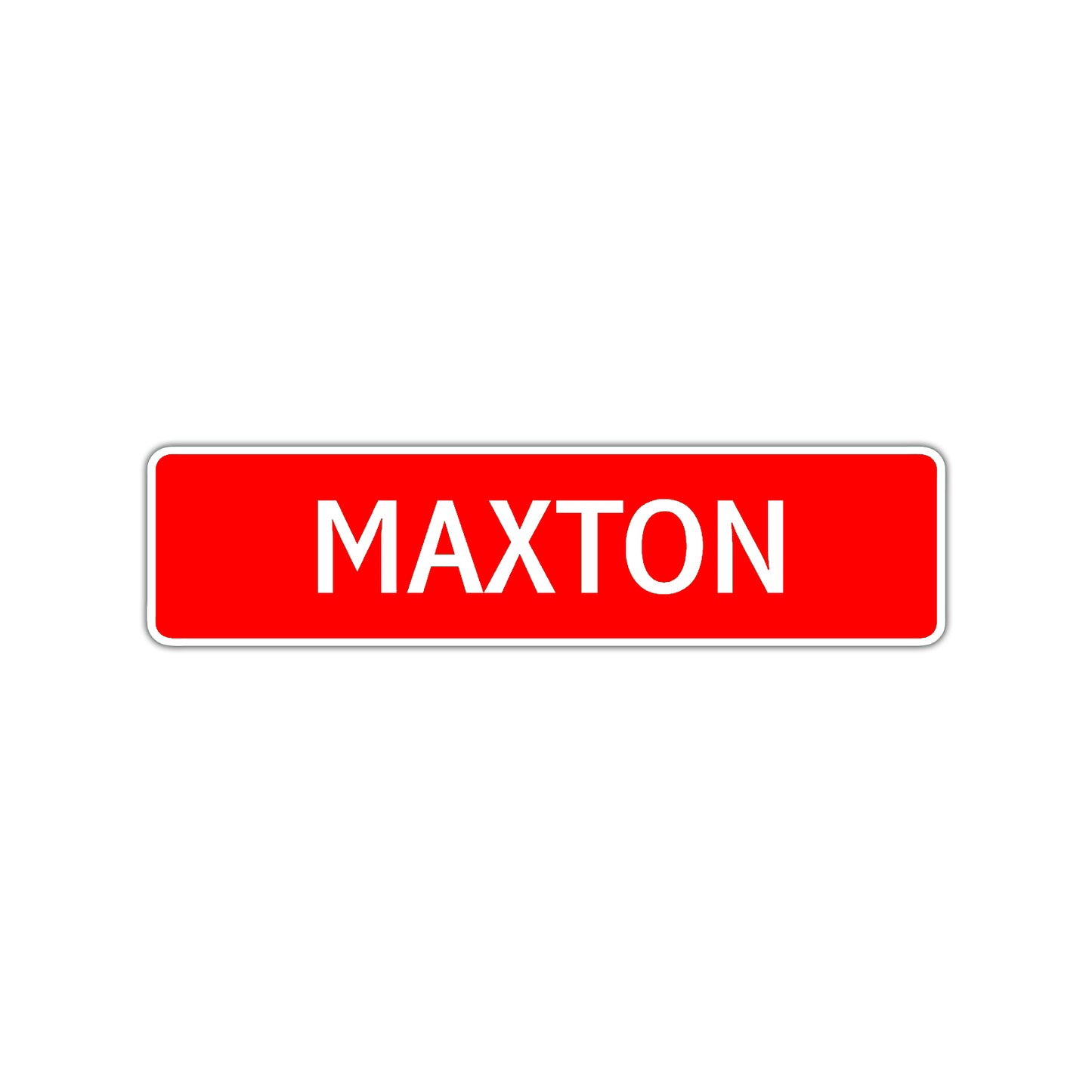Maxton Street Sign Children Name Room Plate