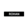 Rohan Street Sign Children Name Room Plate