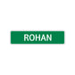 Rohan Street Sign Children Name Room Plate