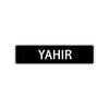 Yahir Street Sign Children Name Room Plate