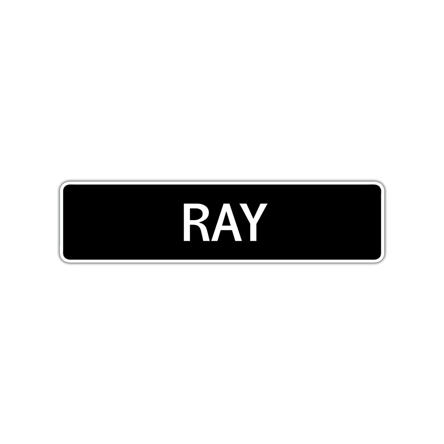 Ray Street Sign Children Name Room Plate