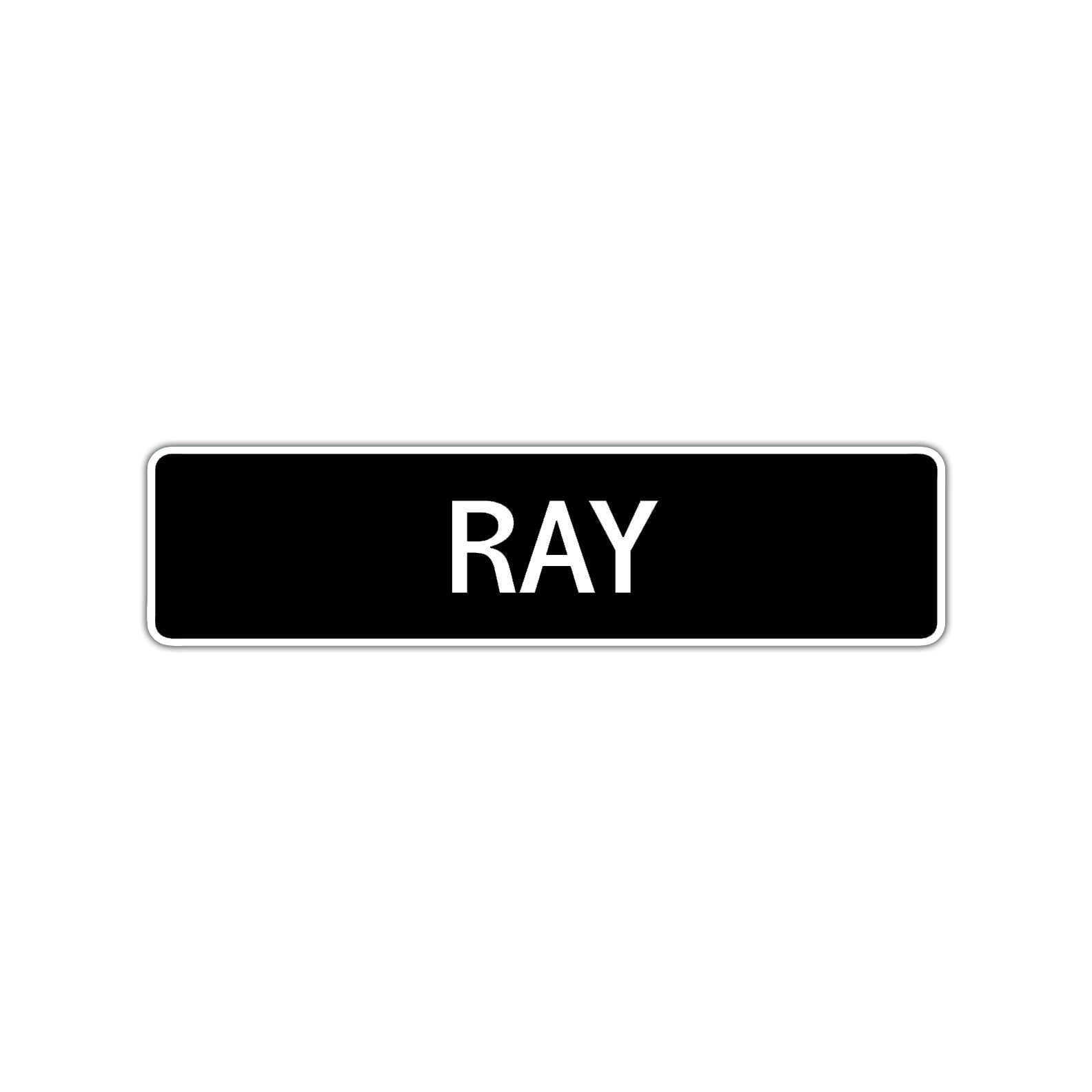 Ray Street Sign Children Name Room Plate