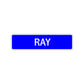 Ray Street Sign Children Name Room Plate