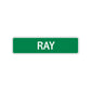 Ray Street Sign Children Name Room Plate