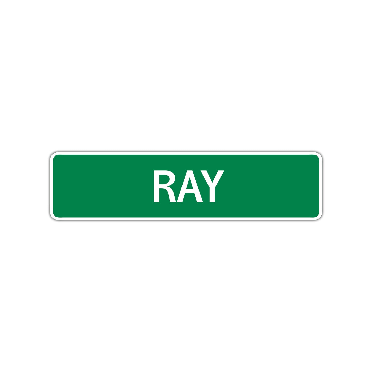Ray Street Sign Children Name Room Plate
