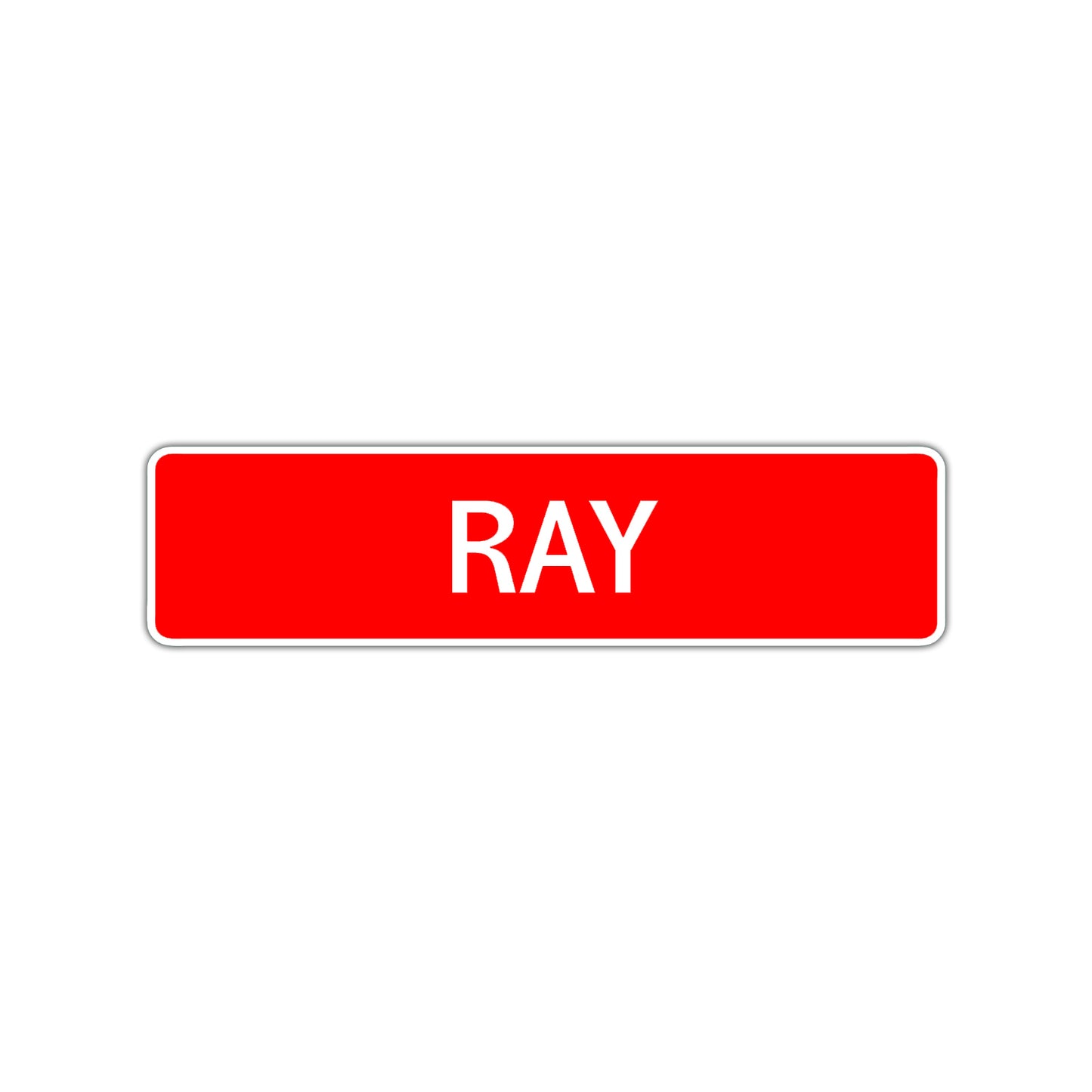 Ray Street Sign Children Name Room Plate