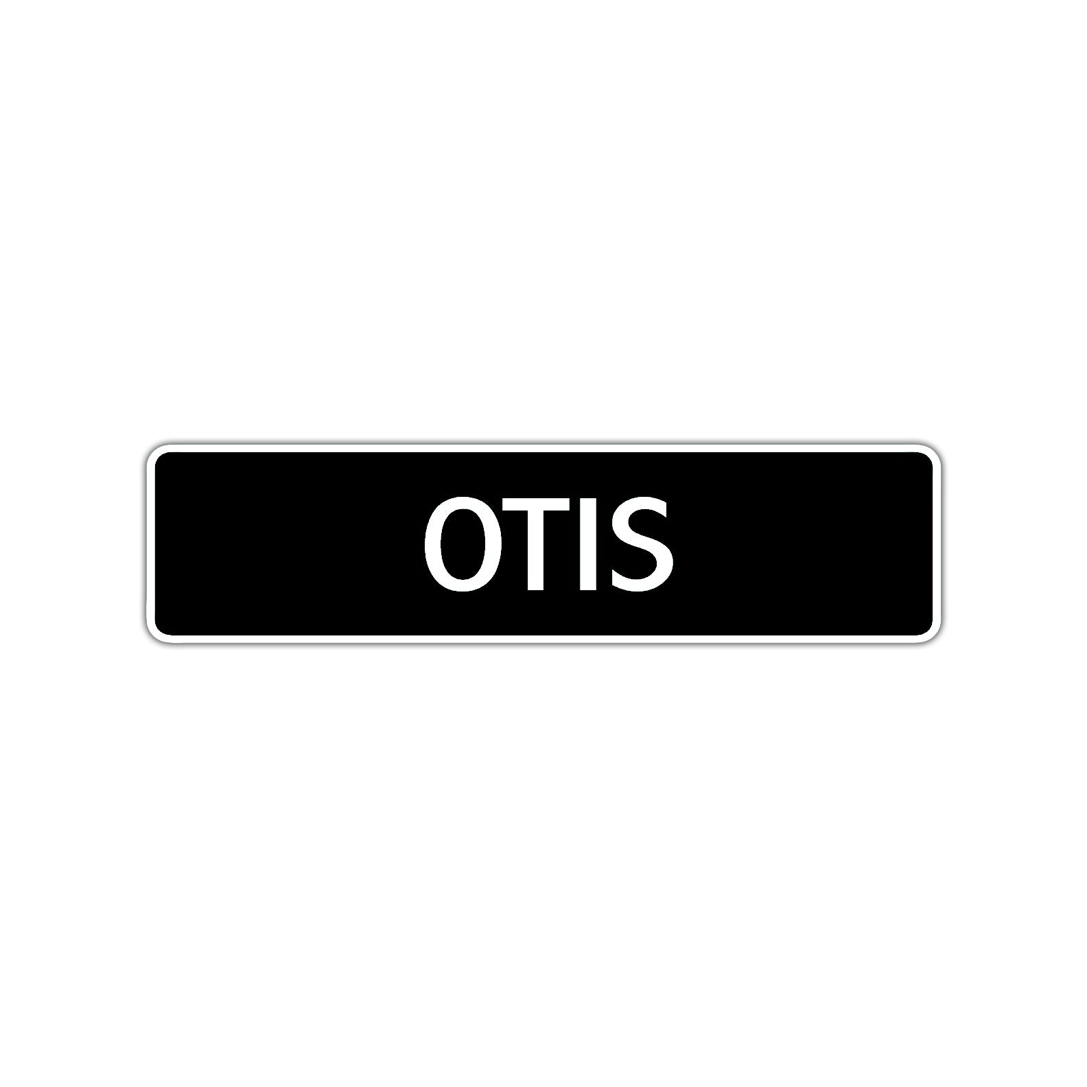 Otis Street Sign Children Name Room Plate