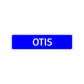 Otis Street Sign Children Name Room Plate