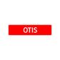 Otis Street Sign Children Name Room Plate