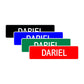 Dariel Street Sign Children Name Room Plate