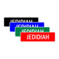 Jedidiah Street Sign Children Name Room Plate
