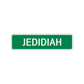Jedidiah Street Sign Children Name Room Plate