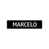 Marcelo Street Sign Children Name Room Plate