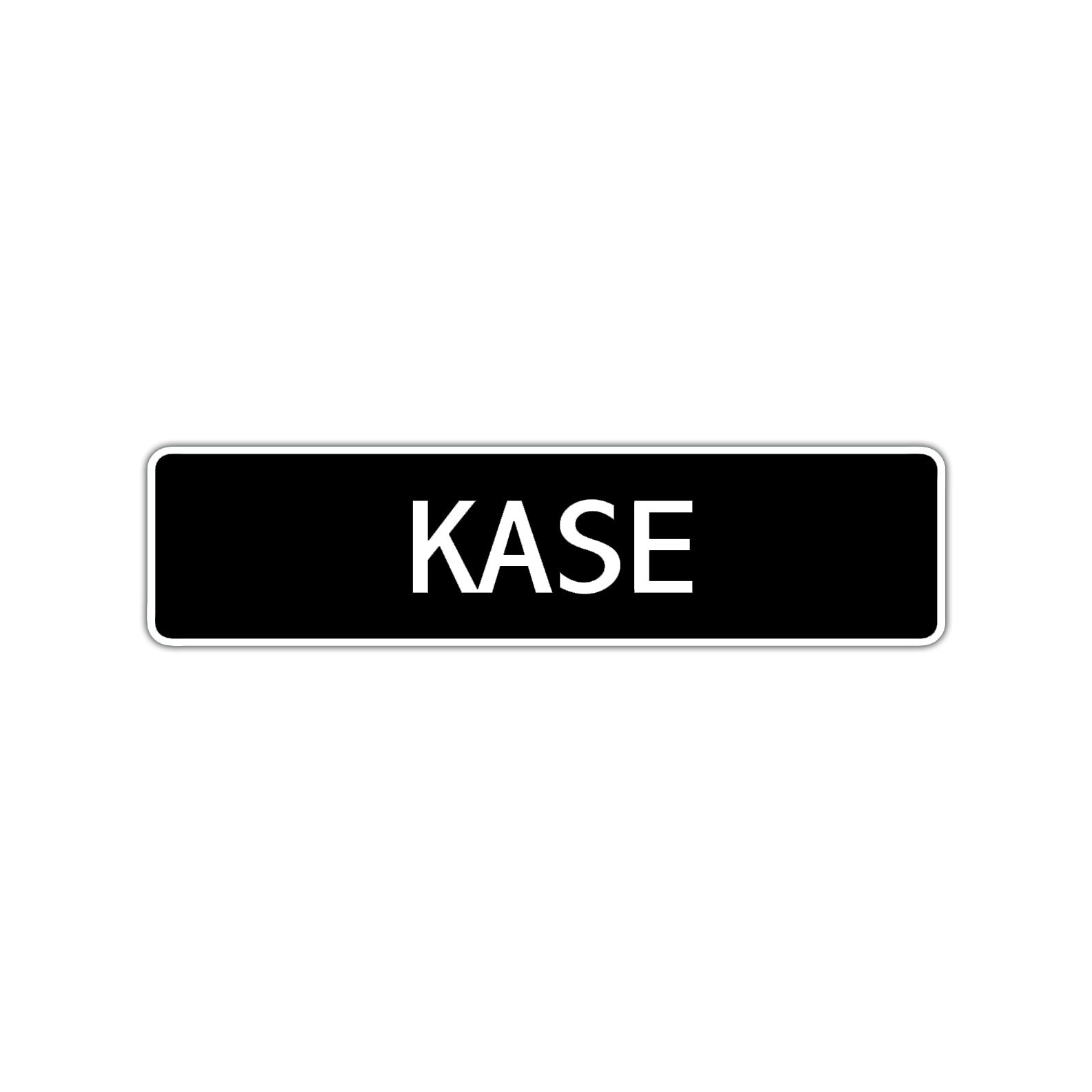 Kase Street Sign Children Name Room Plate