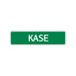 Kase Street Sign Children Name Room Plate