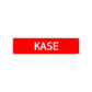 Kase Street Sign Children Name Room Plate