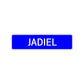 Jadiel Street Sign Children Name Room Plate