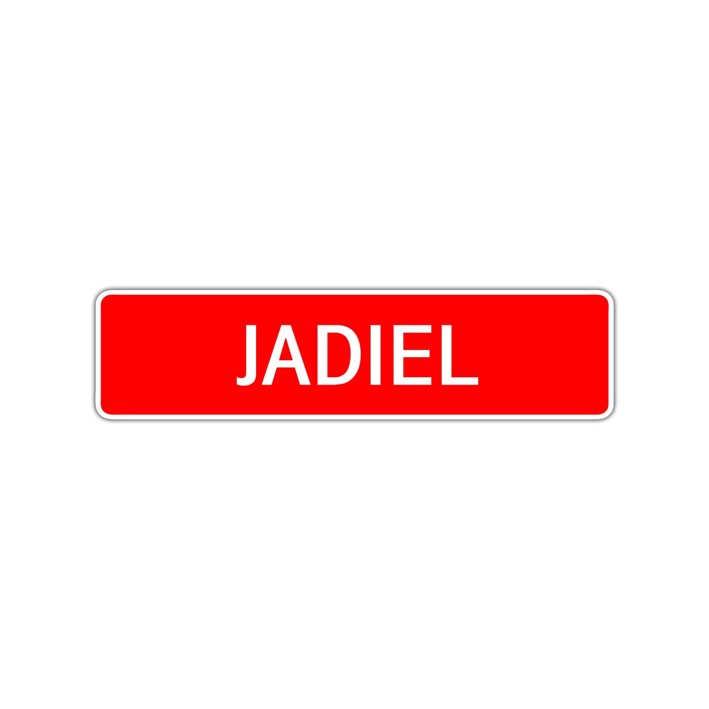 Jadiel Street Sign Children Name Room Plate