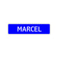 Marcel Street Sign Children Name Room Plate