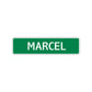Marcel Street Sign Children Name Room Plate