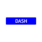 Dash Street Sign Children Name Room Plate