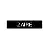 Zaire Street Sign Children Name Room Plate