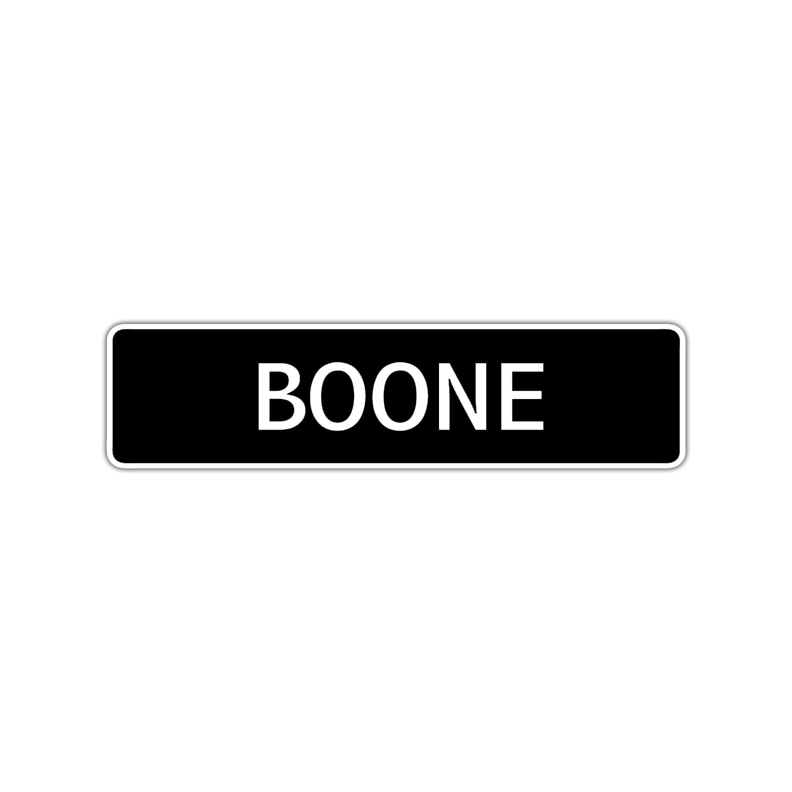 Boone Street Sign Children Name Room Plate