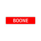 Boone Street Sign Children Name Room Plate