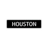 Houston Street Sign Children Name Room Plate