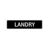 Landry Street Sign Children Name Room Plate