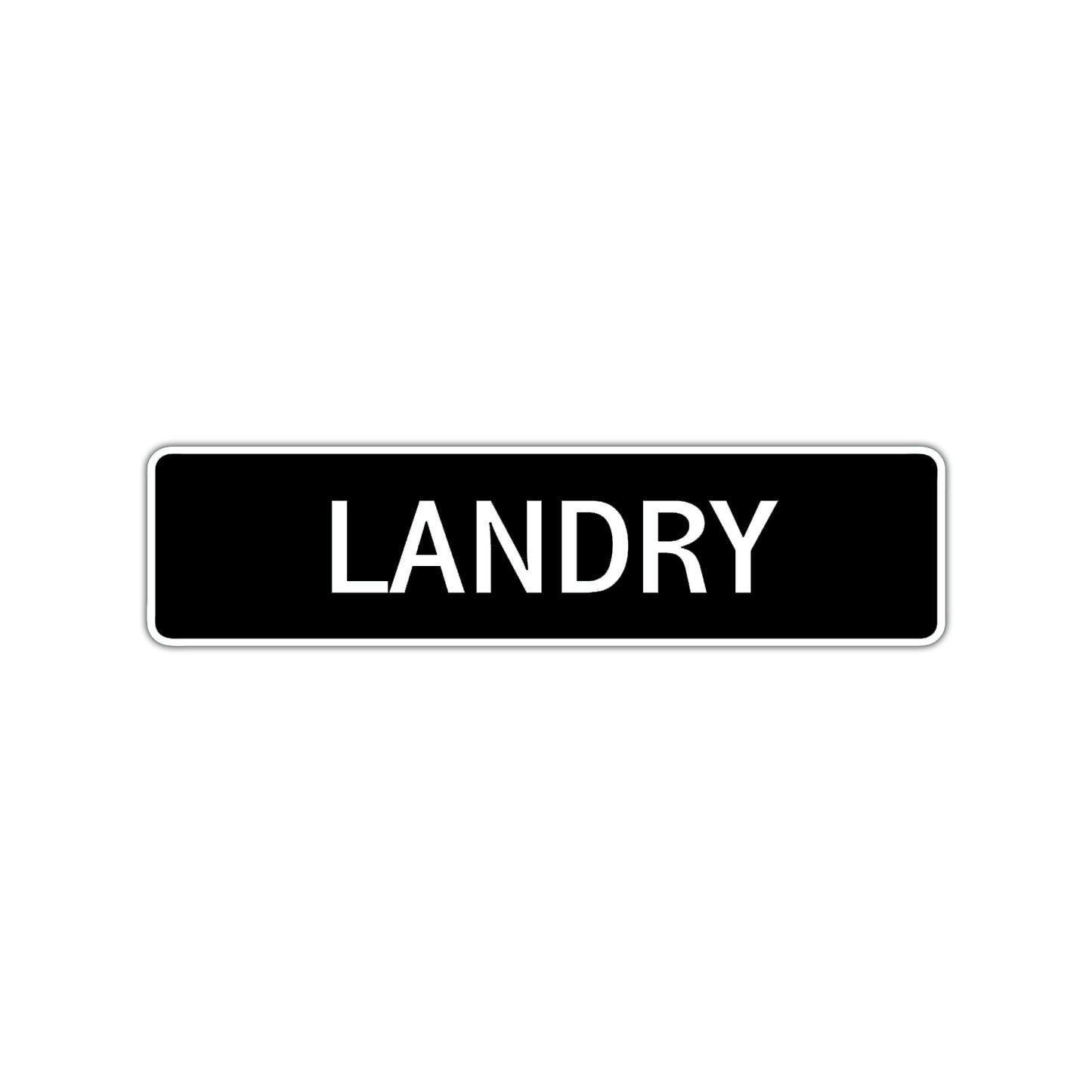 Landry Street Sign Children Name Room Plate