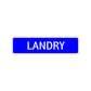 Landry Street Sign Children Name Room Plate